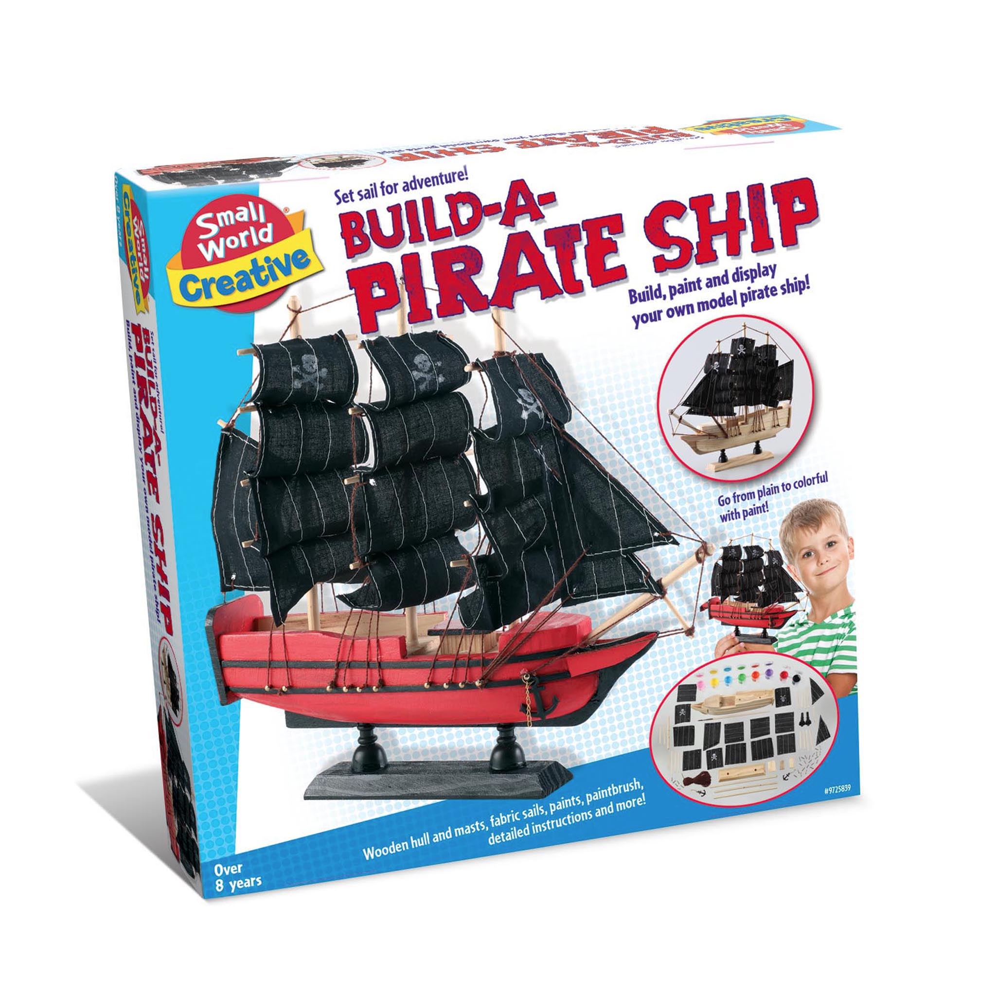 Build-A-Pirate Ship - toyandbears.com