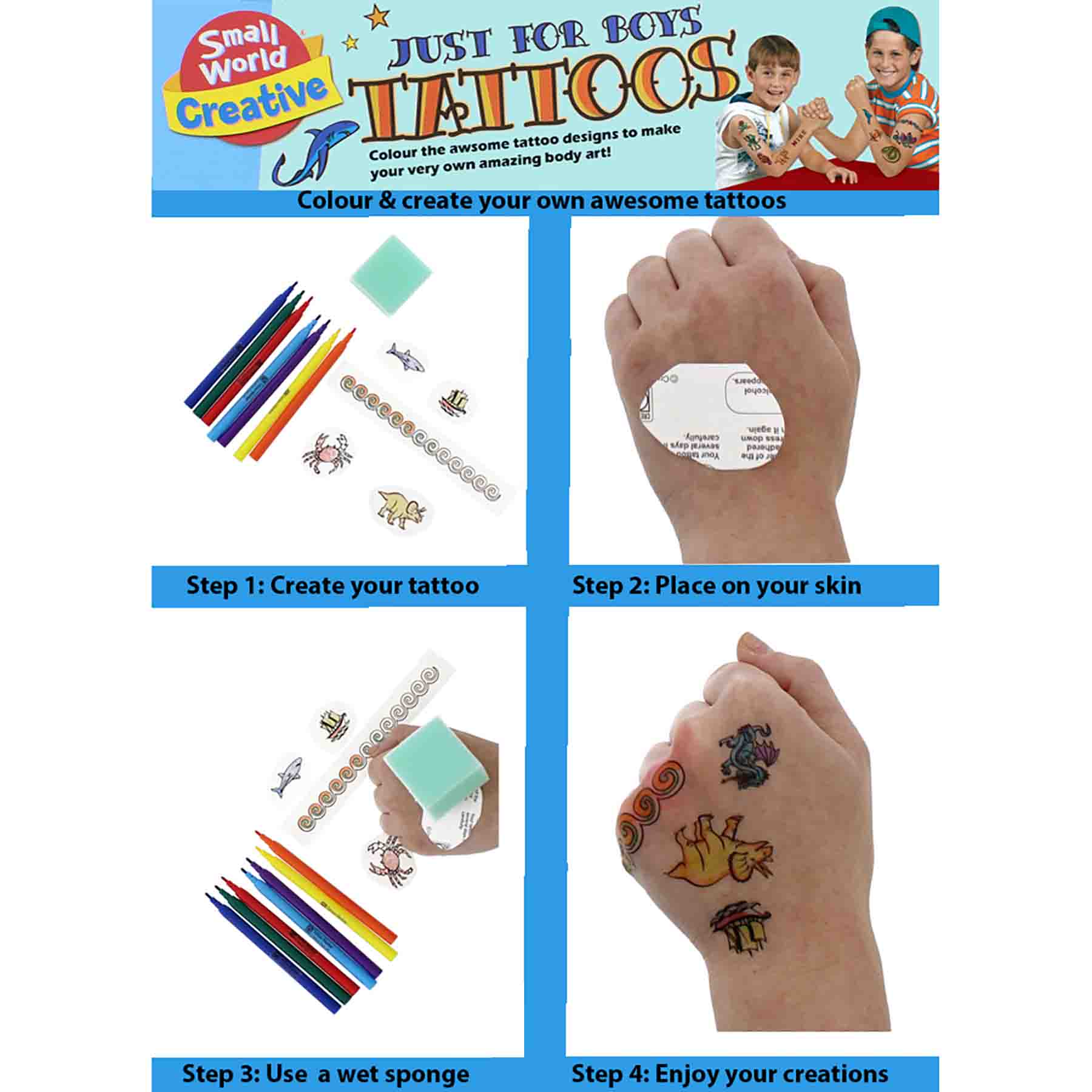 Just For Boys Tattoos 