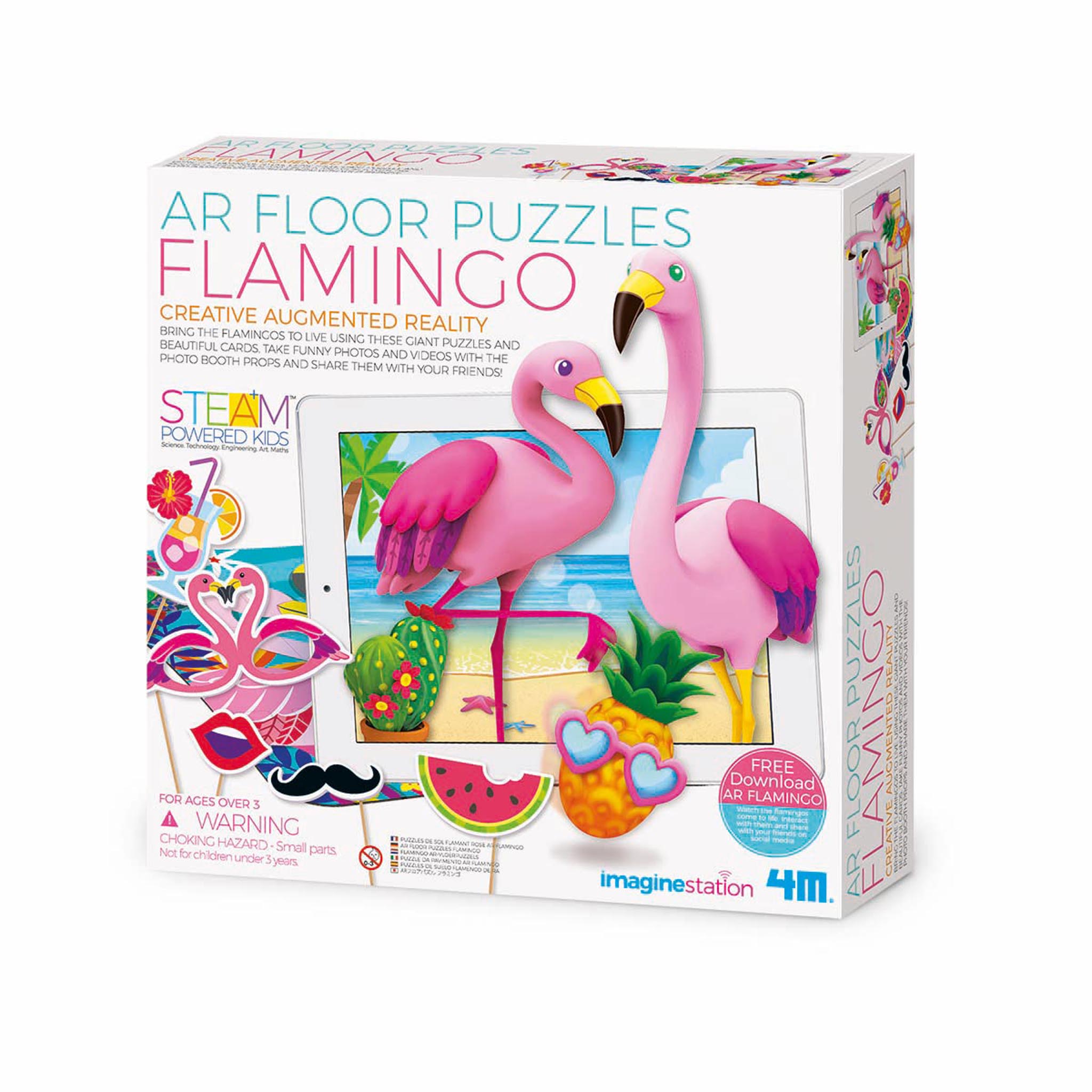 AR Floor Puzzles Flamingo 